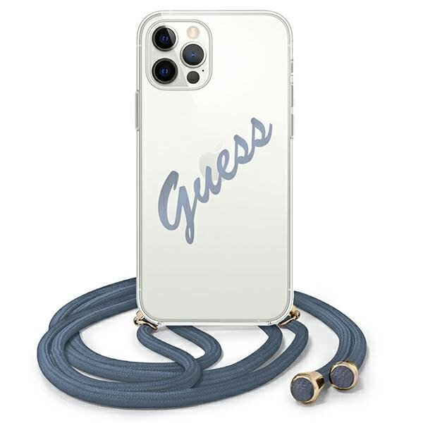 Puhelimen kotelo Guess GUHCP12LCRTVSBL iPhone 12 Pro Max 6,7'', hinta ja tiedot | Puhelimen kuoret ja kotelot | hobbyhall.fi