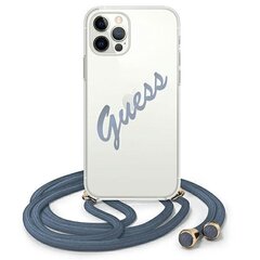 Puhelimen kotelo Guess GUHCP12MCRTVSBL iPhone 12/12 Pro 6,1", hinta ja tiedot | Puhelimen kuoret ja kotelot | hobbyhall.fi