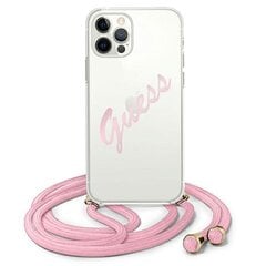 Puhelin kotelo Guess GUHCP12MCRTVSPI iPhone 12/12 Pro 6,1", hinta ja tiedot | Puhelimen kuoret ja kotelot | hobbyhall.fi