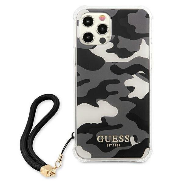 Puhelinkuori Guess GUHCP12LKSARBK iPhone 12 Pro Max 6,7 ''. hinta ja tiedot | Puhelimen kuoret ja kotelot | hobbyhall.fi