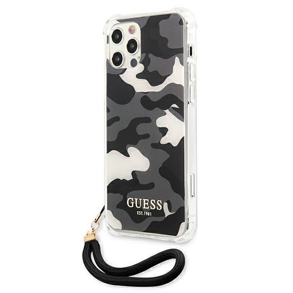 Puhelinkuori Guess GUHCP12LKSARBK iPhone 12 Pro Max 6,7 ''. hinta ja tiedot | Puhelimen kuoret ja kotelot | hobbyhall.fi