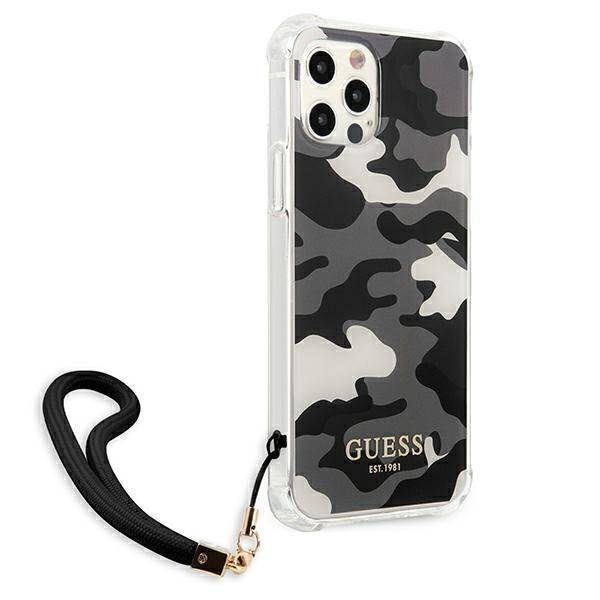 Puhelinkuori Guess GUHCP12LKSARBK iPhone 12 Pro Max 6,7 ''. hinta ja tiedot | Puhelimen kuoret ja kotelot | hobbyhall.fi