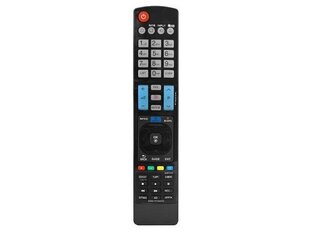 HQ LXP6502 TV remote control LG AKB73756502 Black hinta ja tiedot | TV-lisätarvikkeet | hobbyhall.fi