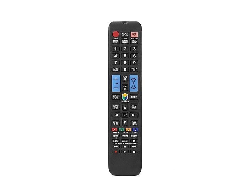 HQ LXP043 SAMSUNG TV Universal remote control with SMART / Black hinta ja tiedot | TV-lisätarvikkeet | hobbyhall.fi