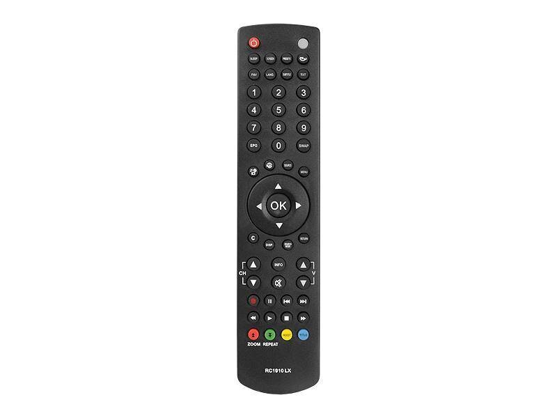 HQ LXP104 TV remote control VESTEL,FUNAI,SHARP,ORION,TOSHIBA Black