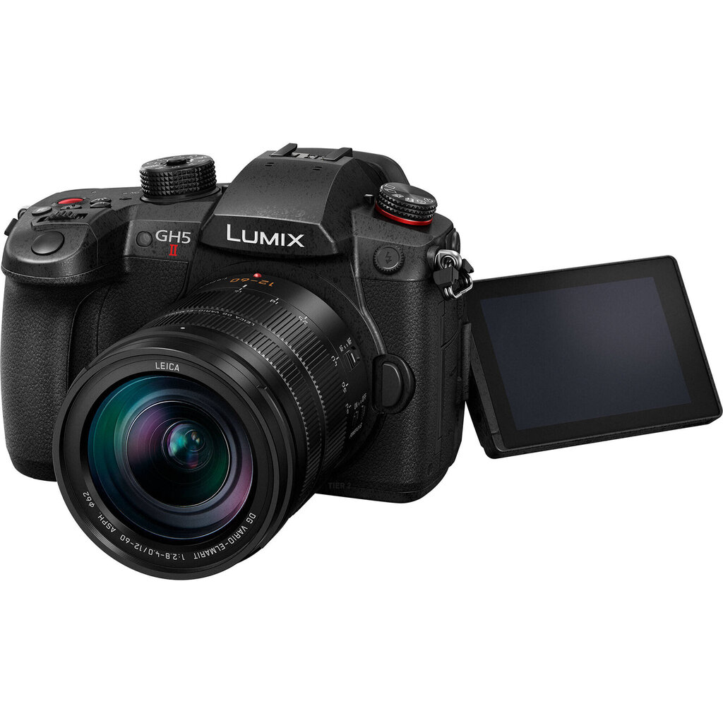 Panasonic Lumix G GH5 II (DC-GH5M2L) + Panasonic LEICA PO VARIO-ELMARIT 12-60mm/F2.8-4.0 ASPH. /POWER O.I.S. (H-ES12060) hinta ja tiedot | Kamerat | hobbyhall.fi