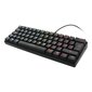 Näppäimistö pelaajille Deltaco Gaming 60% mekaaniset, ruskeat kytkimet, USB, Rgb, Nordic hinta ja tiedot | Näppäimistöt | hobbyhall.fi