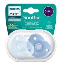 Tutti Philips Avent Soothie, 0-6 kuukautta, sininen SCF099/21 hinta ja tiedot | Philips Avent Lapset | hobbyhall.fi
