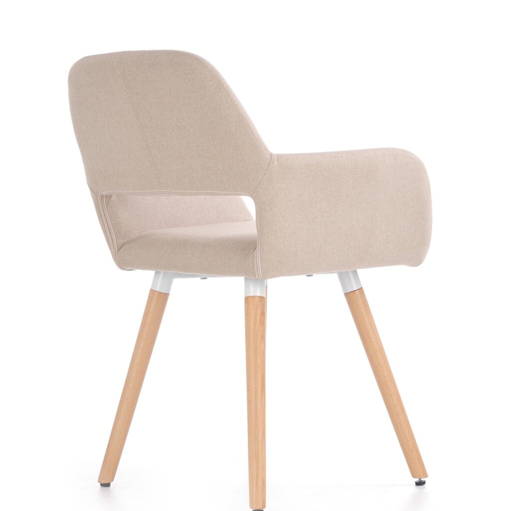 Tuoli K283, beige, 2 kpl hinta ja tiedot | Ruokapöydän tuolit | hobbyhall.fi