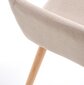Tuoli K283, beige, 2 kpl hinta ja tiedot | Ruokapöydän tuolit | hobbyhall.fi