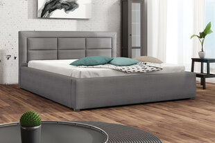 Sänky Clasic 160x200 cm sisäänvedettävällä sängynpohjalla, harmaa hinta ja tiedot | Sängyt | hobbyhall.fi