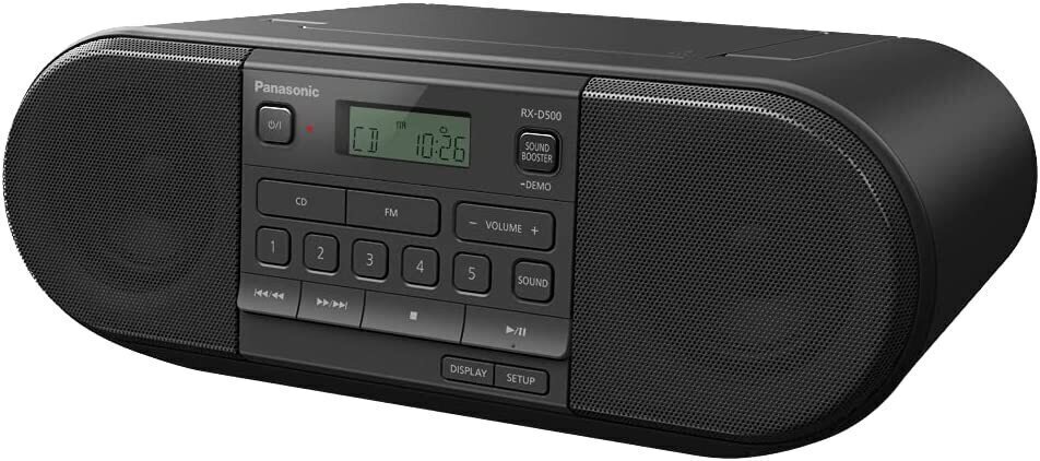 Panasonic radio RX-D500EG-K hinta ja tiedot | Stereojärjestelmät | hobbyhall.fi