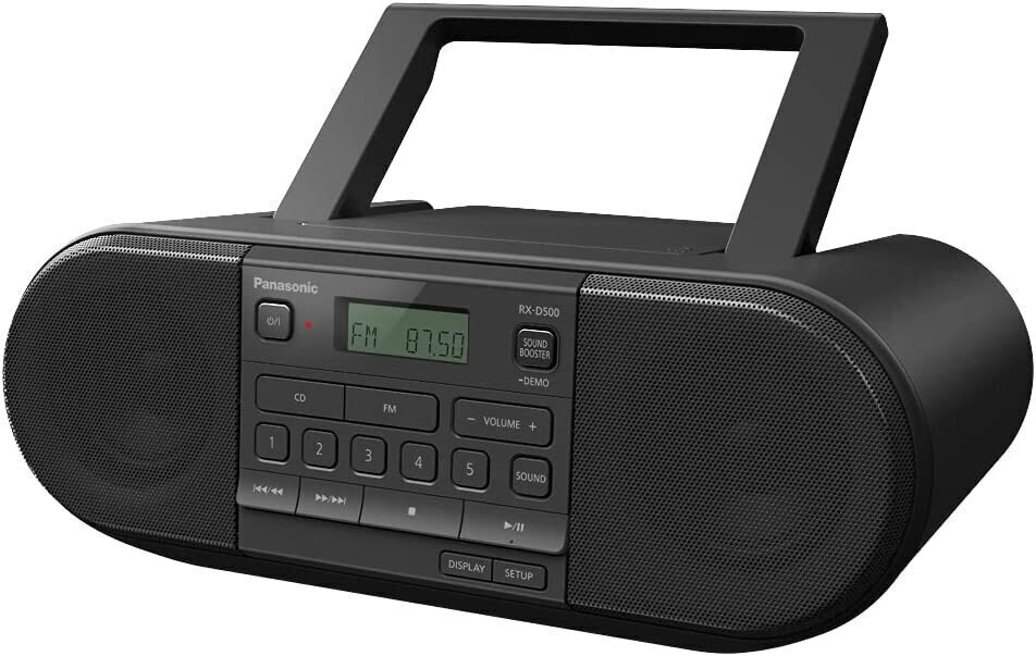 Panasonic radio RX-D500EG-K hinta ja tiedot | Stereojärjestelmät | hobbyhall.fi