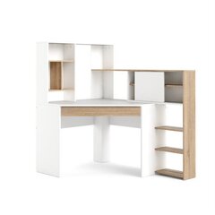 Työpöytä Tvilum Function Plus 138, valkoinen/ruskea hinta ja tiedot | Tietokonepöydät ja työpöydät | hobbyhall.fi