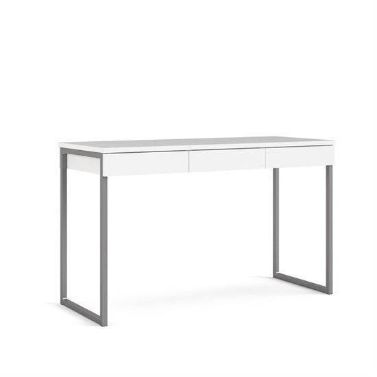 Kirjoituspöytä Tvilum Function Plus 125, valkoinen/musta hinta ja tiedot | Tietokonepöydät ja työpöydät | hobbyhall.fi
