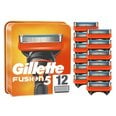 Gillette Fusion5 partakoneen terät miehet, 12 Korvaava terä