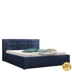 Sänky Clasic 140x200 cm sisäänvedettävällä sängynpohjalla, sininen hinta ja tiedot | Sängyt | hobbyhall.fi