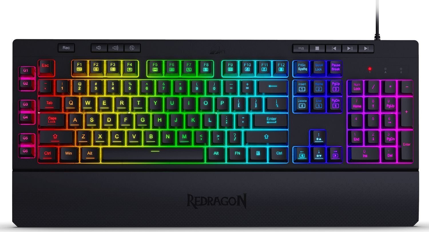 Redragon K512RGB hinta ja tiedot | Näppäimistöt | hobbyhall.fi