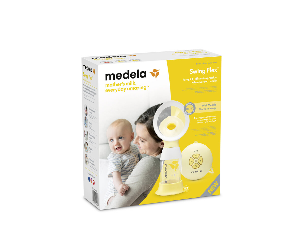 Sähköinen rintapumppu Medela Swing Flex hinta ja tiedot | Rintapumput | hobbyhall.fi