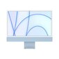 Apple iMac 24” 4.5K Retina, M1 8C CPU, 8C 8GB/512GB Blue RUS MGPL3RU/A hinta ja tiedot | Pöytätietokoneet | hobbyhall.fi