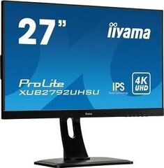 IIyama PLXUB2792UHSU-B1 UHD hinta ja tiedot | Näytöt | hobbyhall.fi