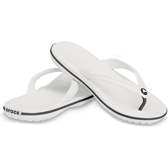 Crocs™ tossut CROCBAND FLIP, valkoinen hinta ja tiedot | Naisten sandaalit ja tossut | hobbyhall.fi