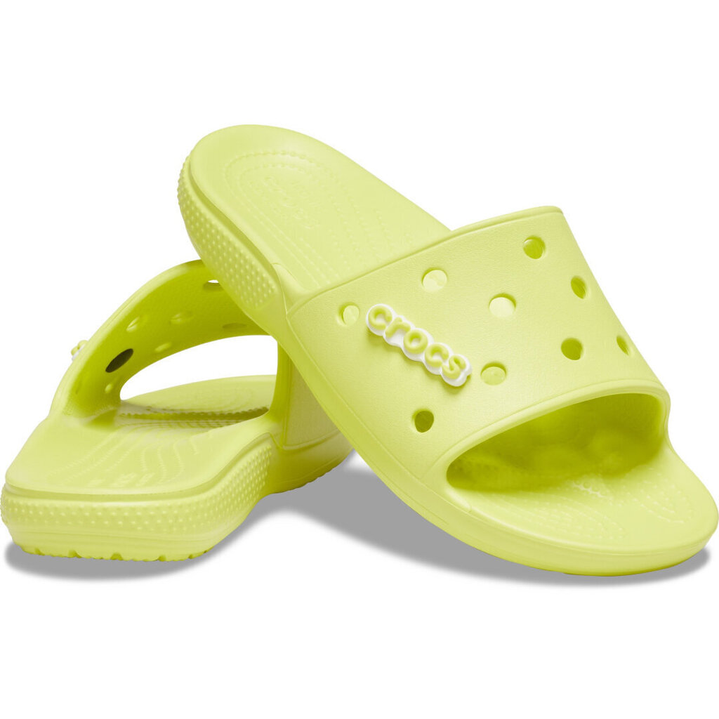 Crocs ™ sandaalit CLASSIC SLIDE, vaaleanvihreä hinta ja tiedot | Naisten sandaalit ja tossut | hobbyhall.fi