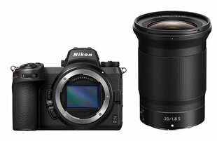Nikon Z6II + NIKKOR Z 20mm f / 1.8 S hinta ja tiedot | Nikon Puhelimet, älylaitteet ja kamerat | hobbyhall.fi