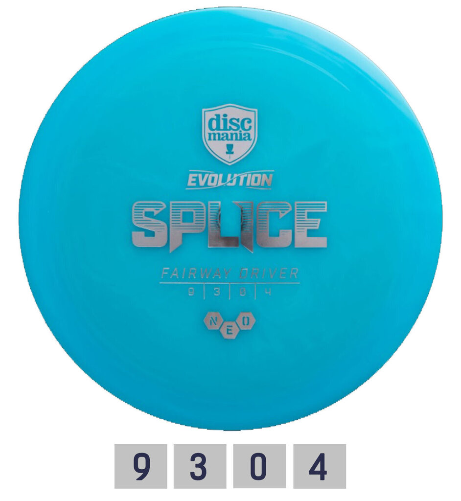 Frisbeegolfin kiekko Fairway Driver NEO SPLICE Evolution sininen hinta ja tiedot | Frisbeegolf | hobbyhall.fi