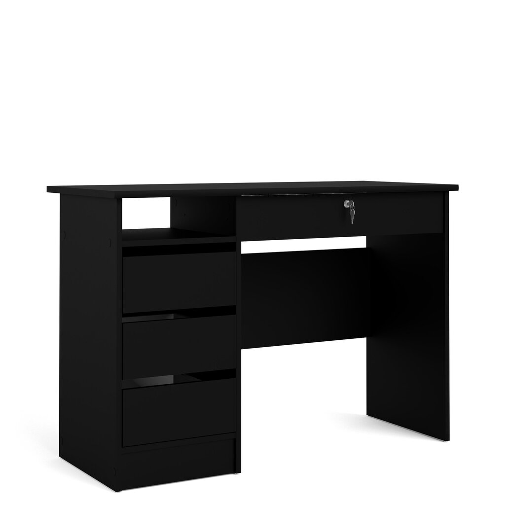 Kirjoituspöytä Tvilum Function Plus 109, musta hinta ja tiedot | Tietokonepöydät ja työpöydät | hobbyhall.fi