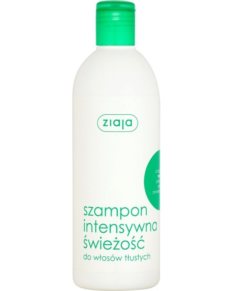 Elvyttävä shampoo minttu Ziaja 400 ml hinta ja tiedot | Shampoot | hobbyhall.fi