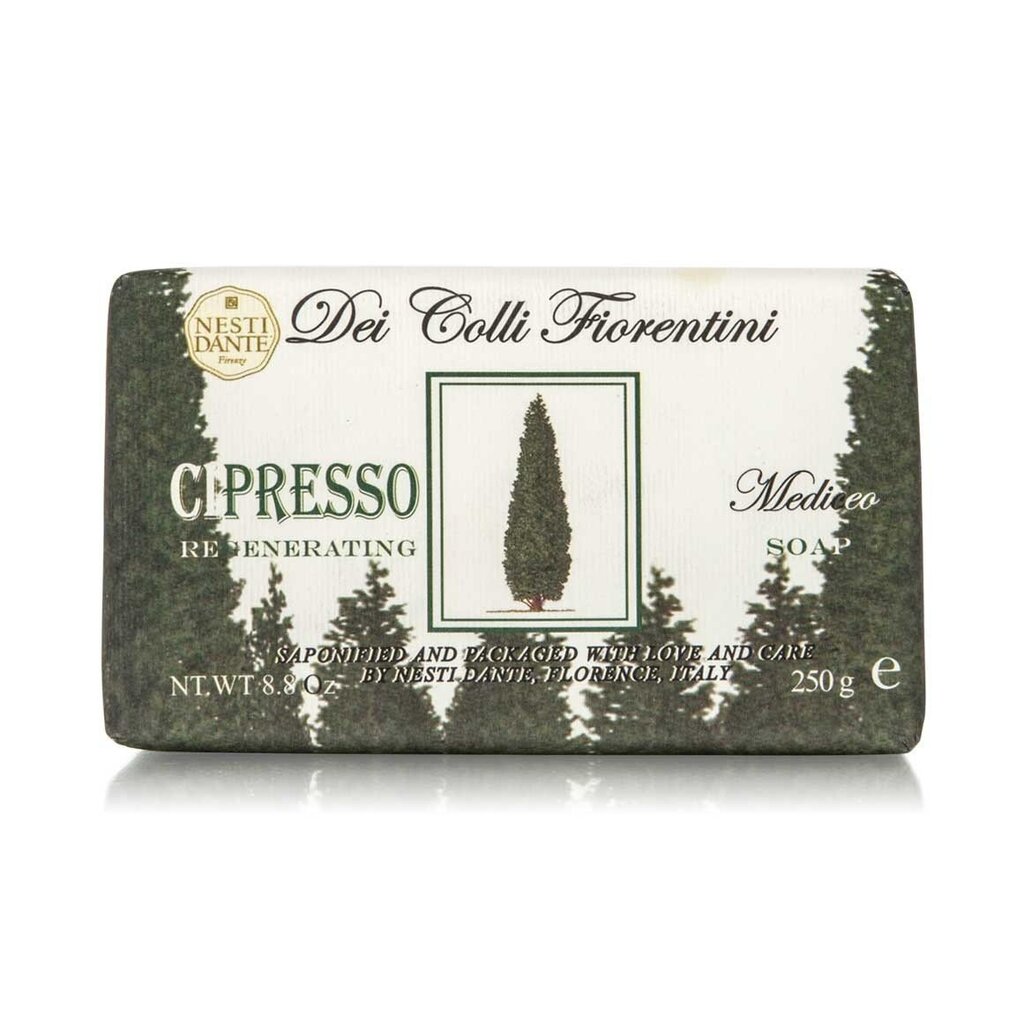 Luonnonsaippua Nesti Dante Dei Colli Fiorentini Cipresso Regenerating 250 g hinta ja tiedot | Saippuat | hobbyhall.fi