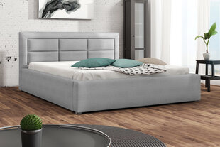 Sänky Clasic 120x200 cm sisäänvedettävällä sängynpohjalla, harmaa hinta ja tiedot | Sängyt | hobbyhall.fi