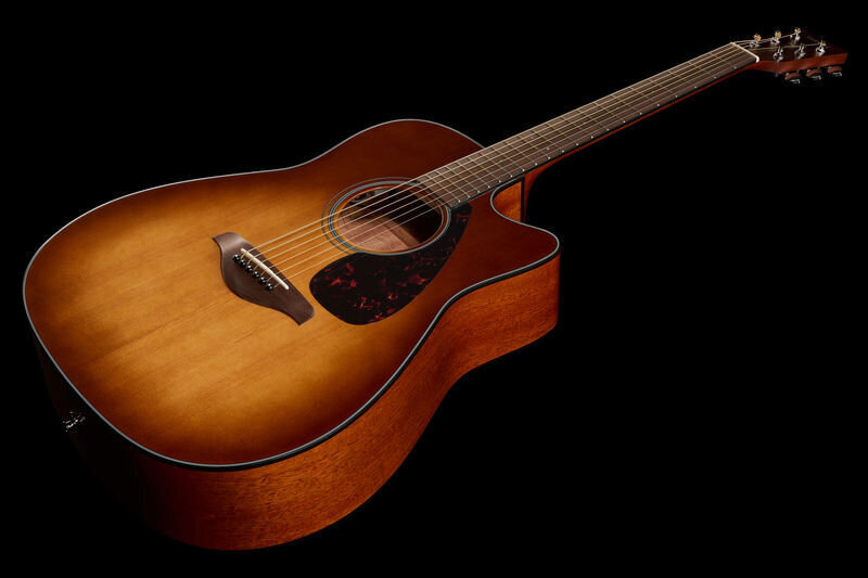Elektroakustinen kitara Yamaha FGX800C SDB hinta ja tiedot | Kitarat | hobbyhall.fi