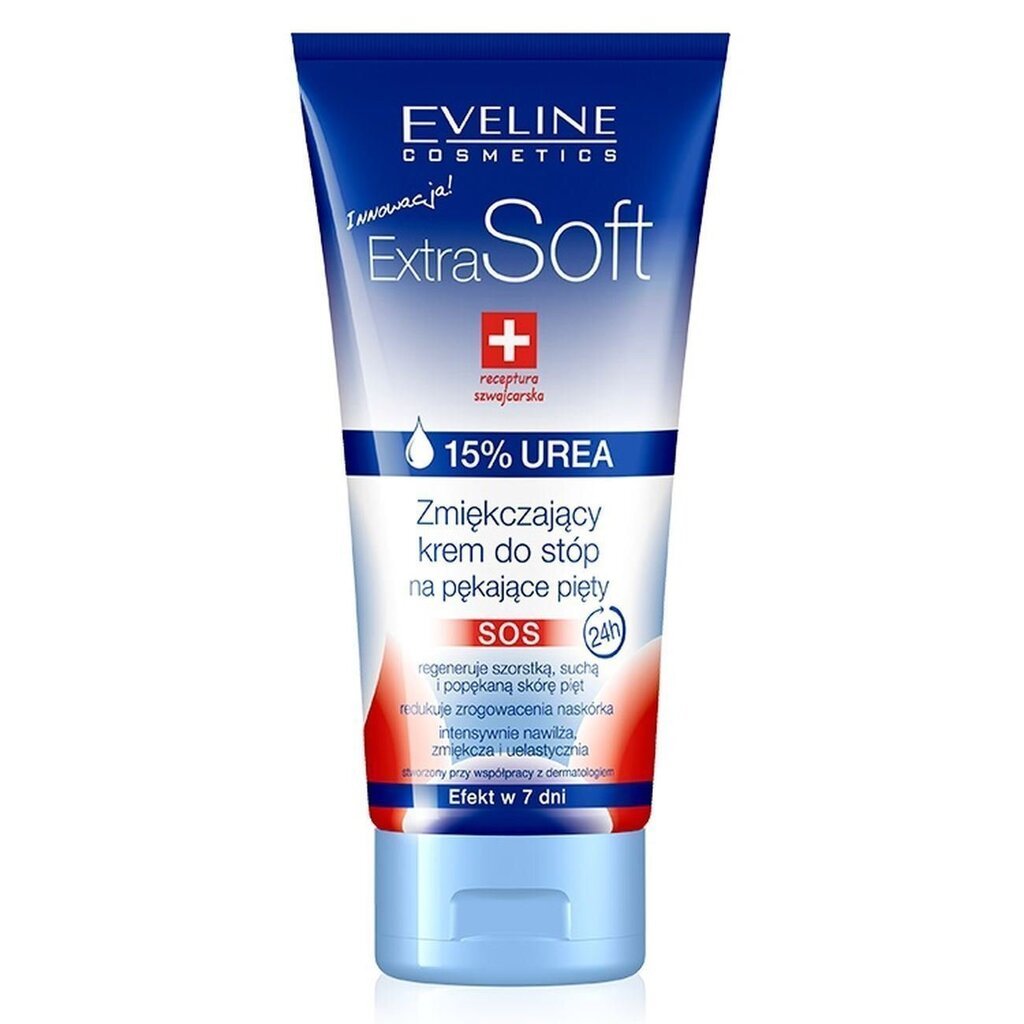 Eveline Extra Soft SOS-rauhoittava jalkavoide 100 ml hinta ja tiedot | Vartalovoiteet ja -emulsiot | hobbyhall.fi