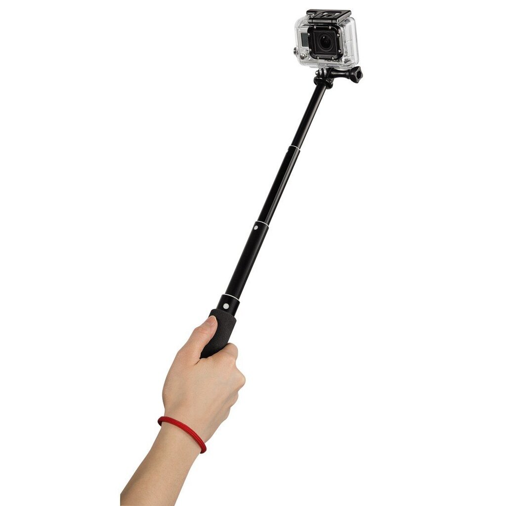 Teleskooppinen videokamera/GoPro jalusta Hama Selfie 90 Self-Monopod hinta ja tiedot | Videokameran lisätarvikkeet | hobbyhall.fi
