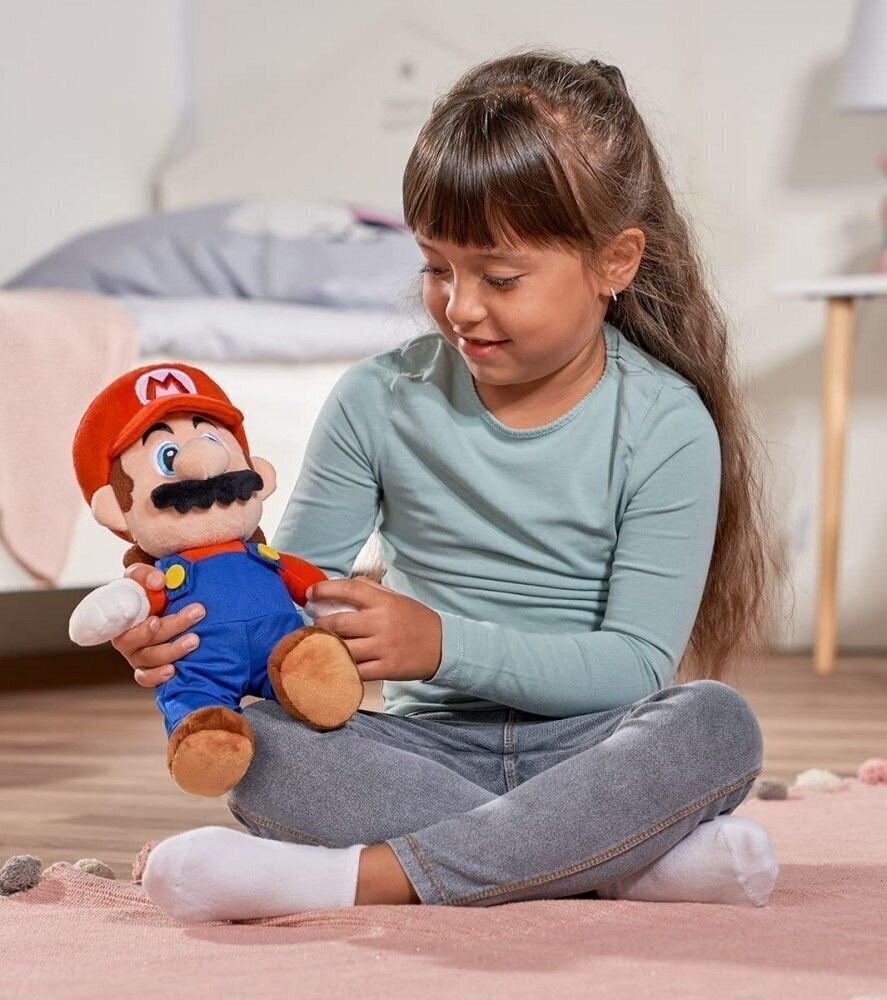 Super Mario muhkea maskotti 30 cm hinta ja tiedot | Pehmolelut | hobbyhall.fi
