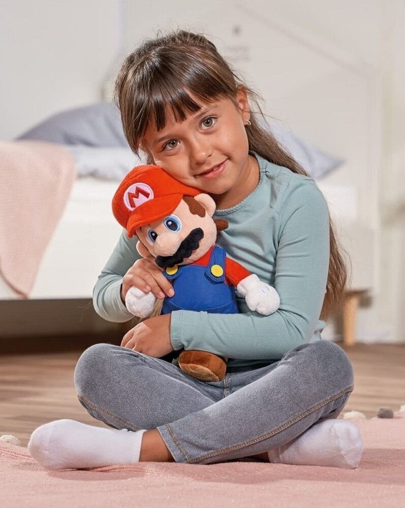 Super Mario muhkea maskotti 30 cm hinta ja tiedot | Pehmolelut | hobbyhall.fi