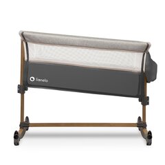 Pinnasänky Lionelo Leonie 3 in 1, Grey/Stone hinta ja tiedot | Matkasängyt | hobbyhall.fi