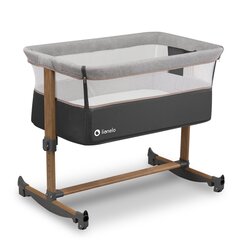 Pinnasänky Lionelo Leonie 3 in 1, Grey/Stone hinta ja tiedot | Matkasängyt | hobbyhall.fi