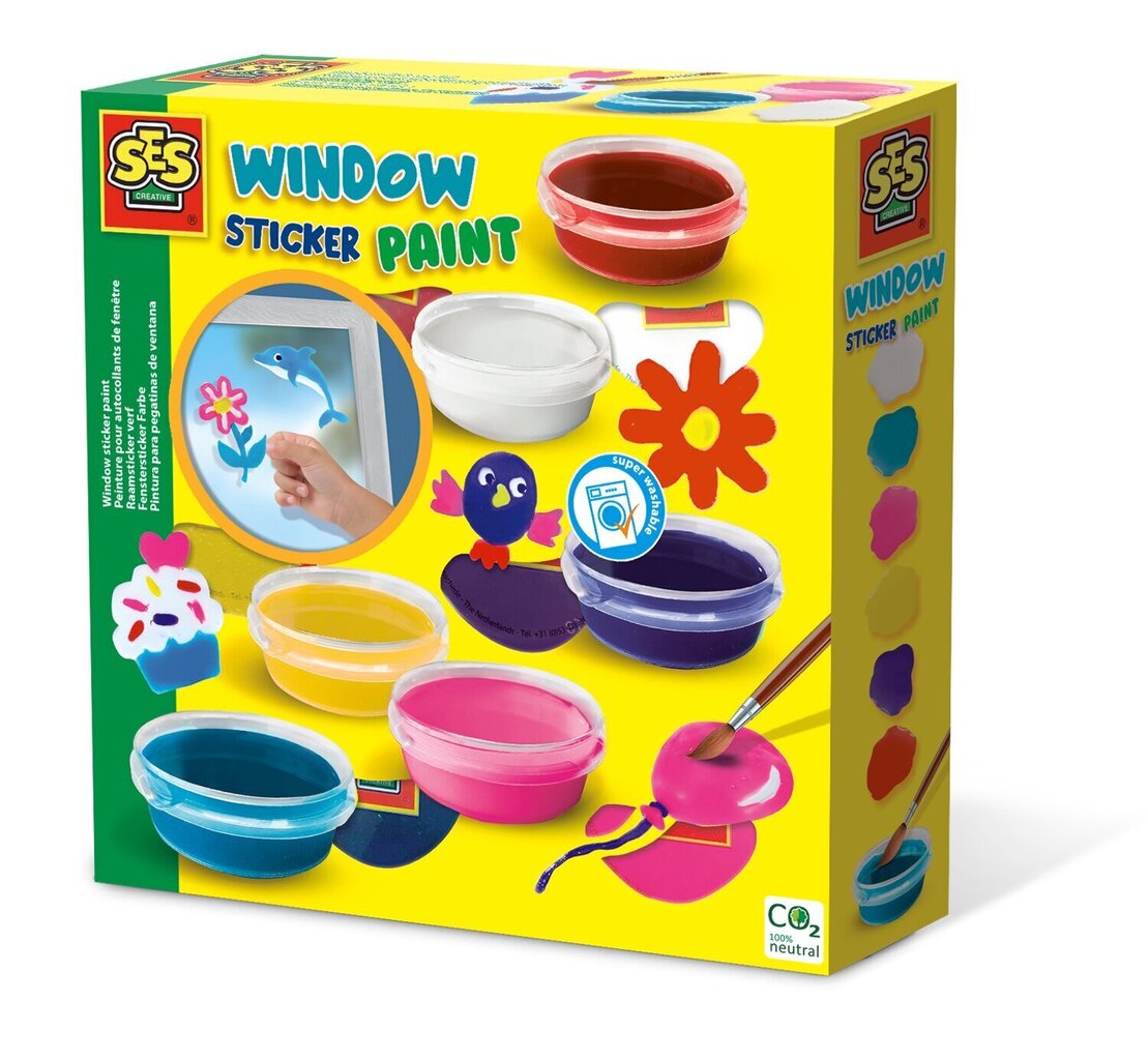 Creative Set Window Stickers Ses hinta ja tiedot | Kehittävät lelut | hobbyhall.fi