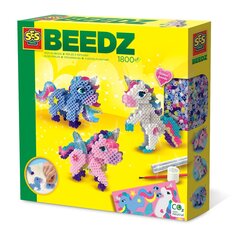 Helmimosaiikki Unicorns Ses Beedz, 1800 kpl hinta ja tiedot | Kehittävät lelut | hobbyhall.fi