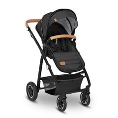 Yhdistelmävaunu Lionelo Amber 2in1, Grey graphite hinta ja tiedot | Vaunut ja rattaat | hobbyhall.fi