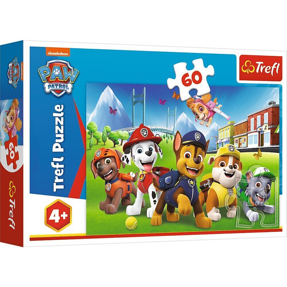 TREFL Paw Patrol (Ryhmä Hau) Palapeli Ryhmä Hau, 60 palaa hinta ja tiedot | Palapelit | hobbyhall.fi