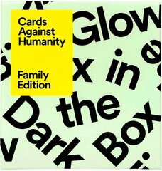 Cards Against Humanity - Family Edition: Glow In The Dark Box hinta ja tiedot | Spilbræt Lapset | hobbyhall.fi