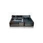 ATX Case Techly Custom Micro ATX ja Mini ITX, 19", 2U, Musta hinta ja tiedot | Palvelimet | hobbyhall.fi