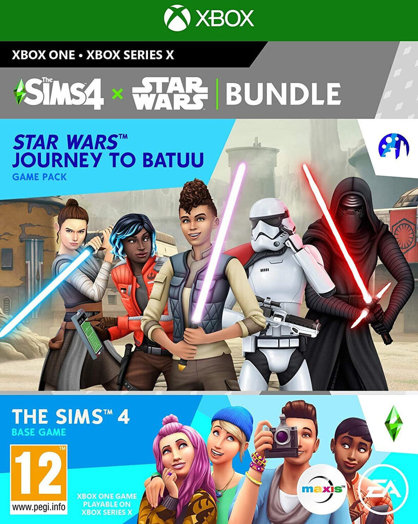 Sims 4 Star Wars Journey to Batuu XBOX ONE / XBOX SARJA X hinta ja tiedot | Tietokone- ja konsolipelit | hobbyhall.fi