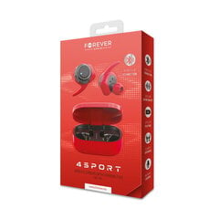 Forever 4Sport TWE-300 täysin langattomat in-ear kuulokket , punainen hinta ja tiedot | Hands-free -tarvikkeet | hobbyhall.fi