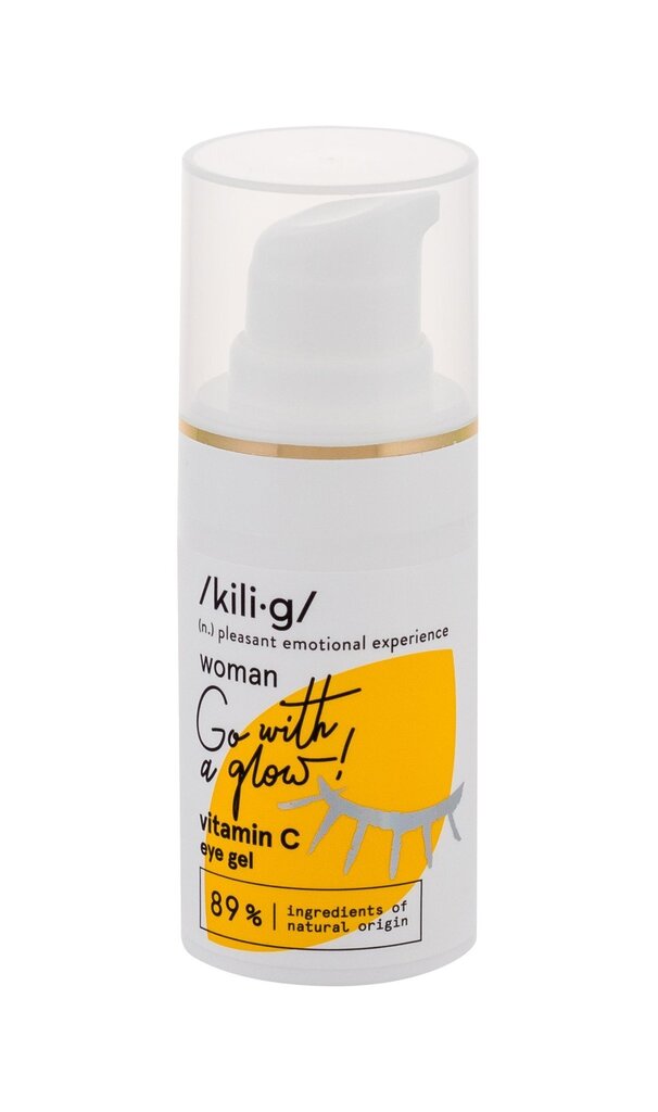 Silmänympärysgeeli KILIG WOMAN VIT C 15 ml hinta ja tiedot | Silmänympärysvoiteet ja seerumit | hobbyhall.fi