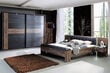 Sänky Bellevue 160 x 200 cm, tammi/musta tammi hinta ja tiedot | Sängyt | hobbyhall.fi